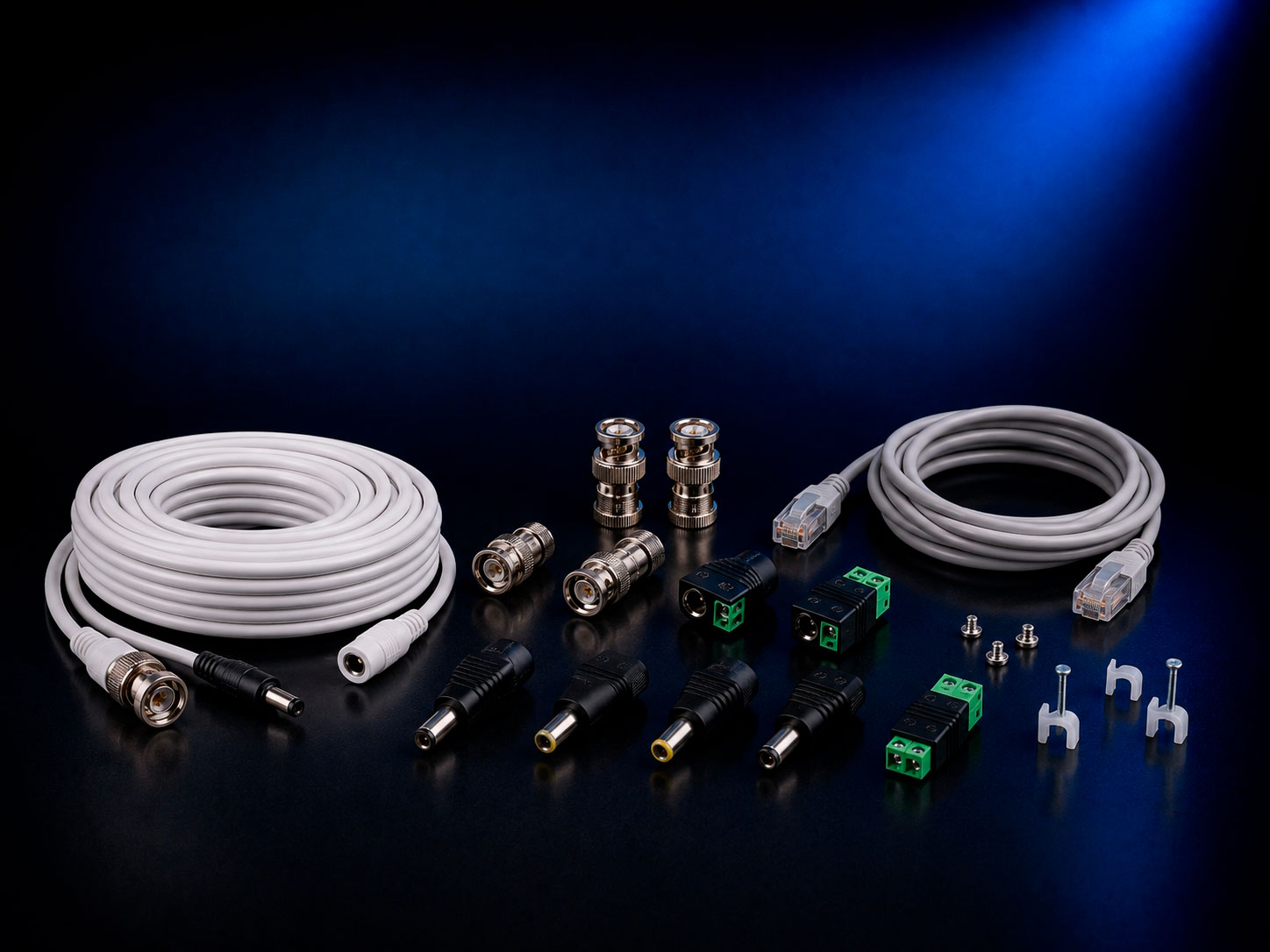 Cables y conectores para CCTV