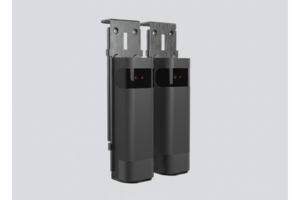Sensor de Haz Infrarrojo Inalámbrico / Triple Frecuencia 409-458 MHz / Alcance 20 m (65.6 ft) / IP54 / Ajuste Angular ±90° / Batería Litio 2300 mAh