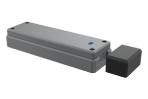 Sensor de Puerta Peatonal Inalámbrico / Tecnología Trio-Frequency Anti Interferencias / Alcance Magnético 25 mm / Batería 3.6V 2600mAh / Vida Útil 2 Años / Compatible con Puertas Seccionales y Batientes