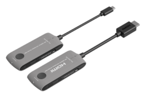 Extensor HDMI Inalámbrico / 4K@60Hz / Type-C / Wi-Fi 6 / 5 GHz / 20 m (65.6 ft) / HDCP 2.2 / 18 Gbps / 16:1 TX-RX