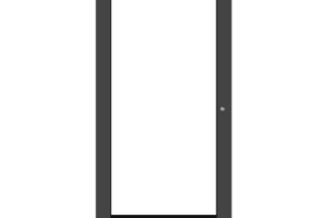 Puerta con Ventana para Gabinete / Acero Calibre 16 / Cinco Niveles / Apertura 120° / Cerradura con Llave / Certificación UL y FM