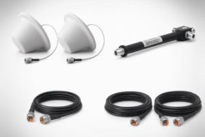 Kit de Expansión de Antenas / 2 Domos / Divisor 3 Salidas / Jumpers 3 m (9.8 ft) y 15 m (49.2 ft)