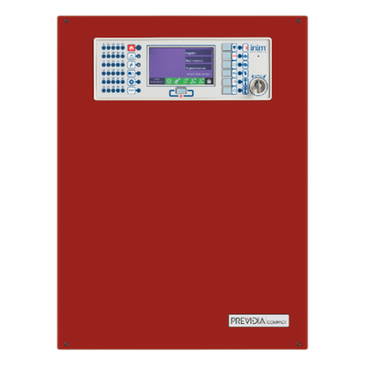 Central de Detección de Incendio Direccionable / 2 Lazos / 480 Puntos / Pantalla Táctil 4.3" / Gestión Cloud / Red 50 Nodos / EN54 y UL