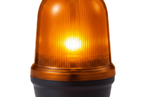 Señalizador LED Industrial / 4 Modos de Luz / Ámbar / 110-220 VCA / IP65 / -30 °C a +50 °C