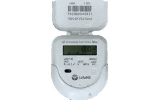 Medidor Ultrasónico de Agua LoRaWAN / 1 Pulgada / Medición Bidireccional / IP68 / Válvula Integrada / LCD 9 Dígitos / Batería 6+1 Años