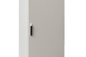 Gabinete de Acero IP55 / 800 x 1600 x 400 mm / IK10 / Carga 80 kg / Placa Trasera 750 x 1565 mm / Exterior