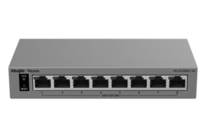 Switch Gigabit Smart Cloud-Managed / 8 Puertos 10/100/1000BASE-T / Capa 2 / Switching 16 Gbps / AI-Powered Failover / Modo CCTV Un-Click / Gestión Cloud / Fanless / Protección Surge 6 kV