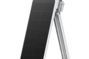 Panel Solar para Automatización / 5V 0.3A / Ajuste 180° / ABS UV-Resistente / USB-C / -20°C a 60°C / Sensor de Luz Integrado
