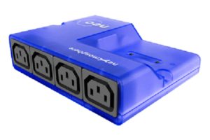Controlador de Potencia / 4 Salidas C13 / Medición Individual V/A/W/kWh / 4 Puertos X-Talk / USB-C API Serial / 10A Máx / 100-240 VAC