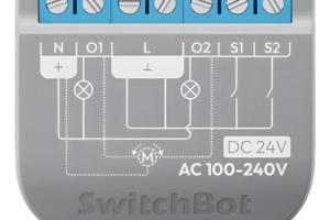 Relay Switch Inteligente 2 Canales / WiFi + BLE / Medición Consumo / 10A por Canal / Protección Sobrecarga / Compatible Matter / 42 x 36 x 16 mm (1.7 x 1.4 x 0.6 in)