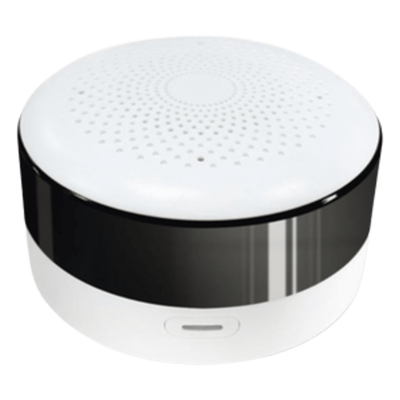 Controlador IR Universal / Zigbee 3.0 / Alcance 10-15 m (32.8-49.2 ft) / Sensor Temp-Hum / Aprendizaje IR / 80x48 mm