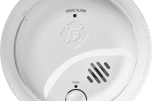 Detector de Humo Autónomo, No Requiere Panel, Con Botón para Silenciar, Sensor por Ionización