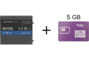 Router Celular Industrial / 4G LTE Cat 4 150 Mbps / Wi-Fi 2.4 GHz / Operación -40°C a 75°C / 2 Puertos Ethernet / Gestión RMS