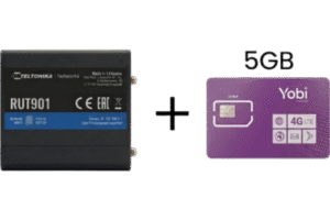 Router Celular Industrial / 4G LTE Cat 4 / 150 Mbps / Wi-Fi 2.4 GHz / 4 Puertos Ethernet / -40°C a 75°C / Gestión RMS Remota
