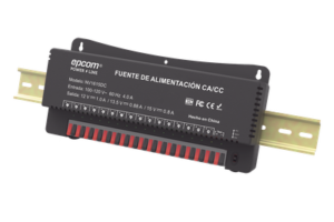 Fuente de Poder / 16 Canales / Salida Ajustable 12/13.5/15 Vcc / 16 A / 48 W / Montaje en Pared / -20°C a 70°C