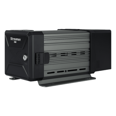 DVR Móvil / 16 Canales Totales / 8 AHD + 8 IP / H.265 / 4G / Wi-Fi / GPS / HDD Interno