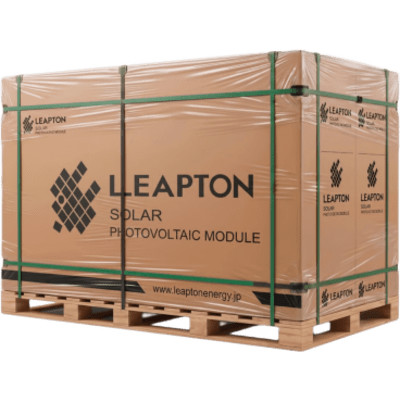 Pallet con 37 piezas de Modulo Solar LP182*210M66NB630W, 630 W BIFACIAL, 49.95 Vcc, Monocristalino TOPCon