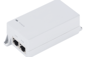 Inyector PoE / Pasivo Gigabit / 24Vcc 30W / 2x RJ45 / 100-240VAC / 3.8x2.1x1.4 in