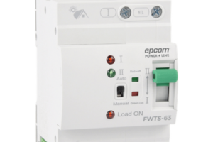 Interruptor de Transferencia Automática / 110 VCA / 63 A / Conmutación 20 ms / Doble Entrada / Protección Industrial