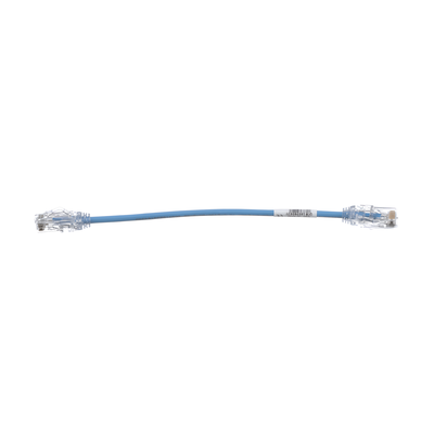 Cable de Parcheo UTP / Cat6A / 28AWG / CM-LSZH / 20 cm (0.66 ft) / Azul