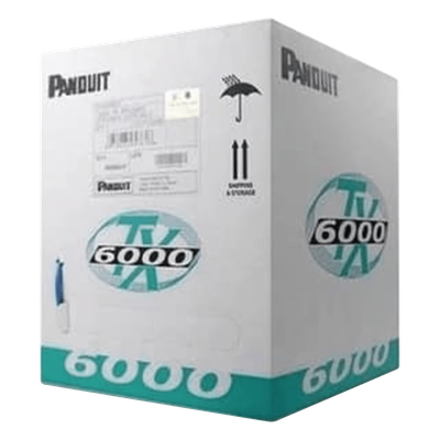Cable UTP / Cat 6A Mejorado / 305 m (1000 ft) / 23 AWG / CMR Riser / 4 Pares / Cobre Sólido