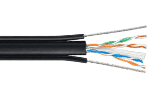 Cable UTP Elevador / Cat 6 / 4 Pares / 23 AWG / Doble Mensajero / 305 m (1000.7 ft)