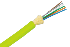 Cable de Fibra Óptica / 24 Hilos / Multimodo OM5 50/125 / Tight Buffer 900 µm / Interior / OFNP Plenum / No Conductivo