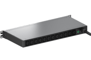 PDU Monitoreable / 12 Salidas C13 / NEMA L6-20P / Rack 1 UR 19 in / 100-240 Vca / 20 A / 3 m (9.8 ft)