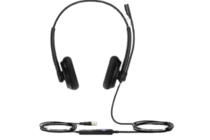 Diadema USB Profesional / Dual / Certificación Microsoft Teams / Audio de Banda Ancha / Micrófono Unidireccional / Controlador LED