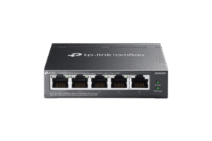 Switch Gestionado / 5 Puertos Gigabit / 4 Puertos PoE+ / 65W / Cloud SDN / Sin Ventiladores